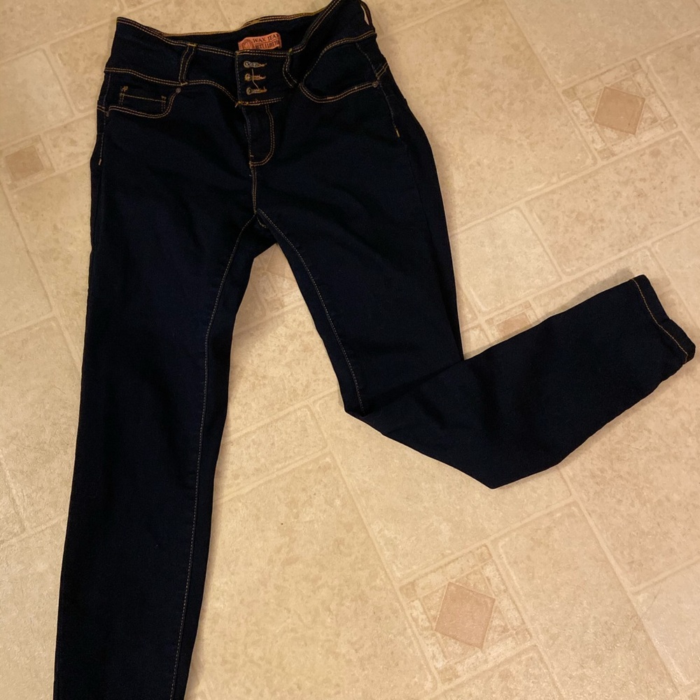 Wax Jean Butt I Love you jeans